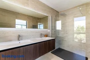 Villa Camarines new villa pool walk to beach - Image 2