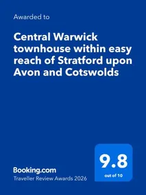 Central Warwick townhouse within easy reach of Stratford upon Avon and Cotswolds - Image 1