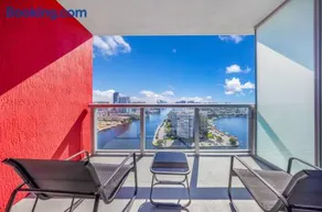 Ocean & Canal View Studio with Balcony Beachwalk Resort 2109 - Image 1
