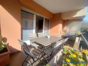 Super appartement 2 à 6 pers garage privé, centreville, plage 150m, 2 terrasses - Image 1