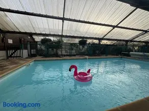 L'Oasis des Falaises, serre tropicale, piscine et grand jardin - Image 2