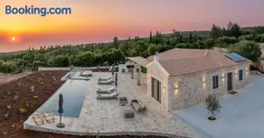 Fiscardo Luxury Stone Villa Amente, with sunset view! - Image 2
