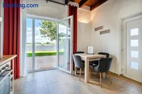 Appartamento adatto alle famiglie con barbecue, giardino e terrazza | Vista panoramica | Accanto alla spiaggia | Sono ammessi animali domestici - Image 3