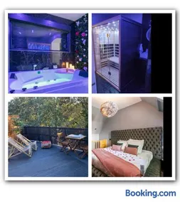 Sauna, jacuzzi, terrasse et parking - Image 1