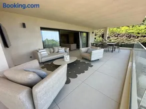 Villa Les Issambres, piscine débordement, vue mer - Image 3