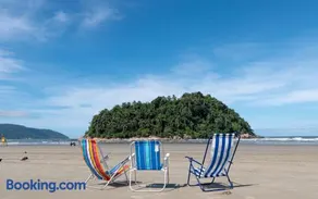 Apto na orla cama Queen ar novo com vaga - Image 1