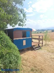 Tiny House Roulotte pleine campagne dans ferme biologique - Image 2