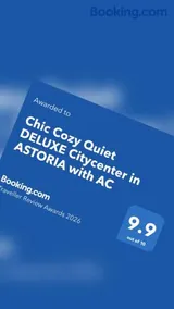 Chic Cozy Quiet DELUXE Citycenter in ASTORIA with AC - Image 3