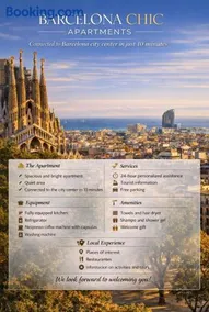 Barcelona Chic Apartments- Free Parking - 10 min BCN center by metro - Image 3