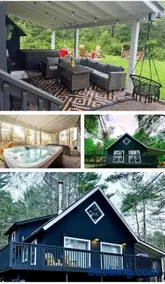 Modern Pine Tree Chalet with HOT TUB, Outdoor TV, VIEWS, Games & POOL 5 mins away!! - Image 1