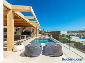 Villa Lilium III - Panoramic View over Psarou Bay! - Image 4