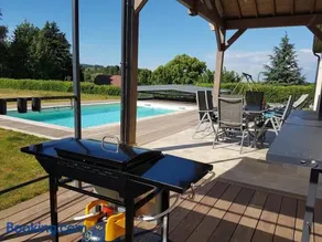 New house with covered and warmed swimming pool - Image 3
