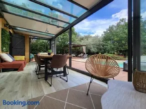 Villa Provence Verte 180 m2 Piscine, Sauna, Véranda, Clim, jardin arboré, très calme ! - Image 4