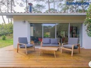 Maison de charme à Biscarrosse Plage, 8 pers, proche océan, jardin spacieux, terrasse, annexe. - FR-1-877-40 - Image 3