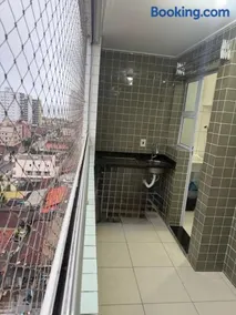 Varanda com vista Mar, Com Garagem, Nova Mirim, Praia Grande - Image 3