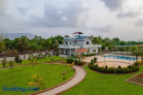 Ekostay Gold Palm Estate I Cricket Turf I Rain Dance I 2 Acre Property - Image 3