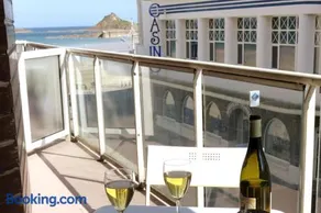 Les Bains - Studio Vue Mer - Balcon - Plage au Pied - Val-André - Image 1