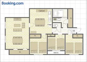 M-Haneda Lex Apartment 137sqm 3BDR Max24 PPL 1min from Sta FreeParking - Image 3