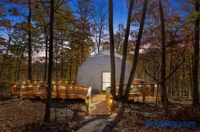 Glamping dome w deck & views - Image 1