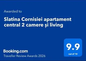 Slatina Cornisiei Luxury apartament central 2 camere și living Oferim transport de la aeroport și retur contra cost - Image 2