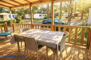 Mobil-home cosy climatisé 5 pers - Terrasse couverte - Plage des Casernes à 800m - Image 2