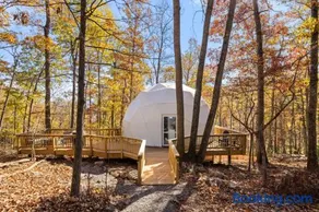 Glamping dome w deck & views - Image 3