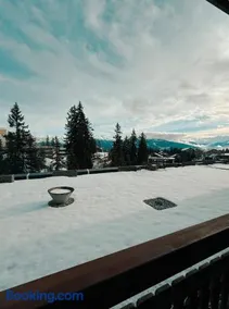 Studio avec vue spectaculaire au pied des pistes - Image 1