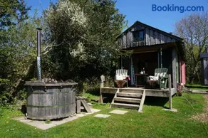 Sky View Shepherd's Huts with Woodburning Hot Tub - Image 1