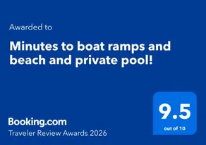 Minutes to boat ramps and beach and private pool! - Image 2