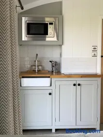 Wellsprings Farm - Self-catering shepherds hut with private garden - Image 5