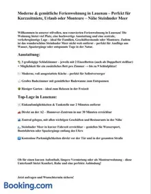 Komfortable Ferienwohnung Monteuerzimmer - Image 4