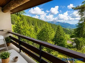 2 BR - Panormic view at foot of the slopes - Image 1