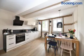Ferienwohnung Heppenheim - Wohnung "Nibelungen"mit Dachterrasse - Das schiefe Haus - Image 1