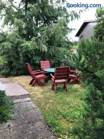 Incantevole appartamento totalmente attrezzato con giardino, terrazza e griglia | Vista sul giardino - Image 1