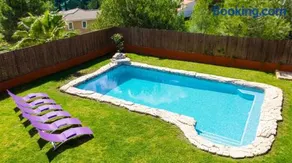 Villa Sitges El Olivo High Comodity AC Pool Heated 30º Optional Real Garden Pool XXL 10 min drive from Sitges - Image 1