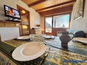 À deux pas des pistes : Appartement 2 pièces cabine à Crest-Voland – 4-6 pers. - Image 1