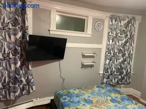 Stylish Red LED Bedroom - Image 1