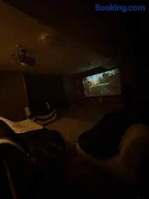Modern Upper Basement Theatre Suite of Hinton! - Image 2