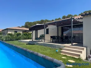 Villa la belle étape- Joli jardin avec piscine hors sol, climatisation dans le salon et barbecue - Image 1