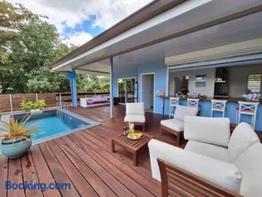 FARE HEI - Maison 2 chambres avec Piscine privée et accès plage - Image 2