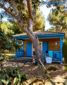 Camping Chalets de la mer - Chalet Marine 3 pièces 4 personnes climatisé MAE-3851 - Image 1
