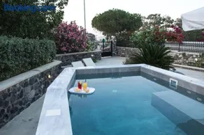 Santorini Vineyard Villa with Heated Pool - Image 1