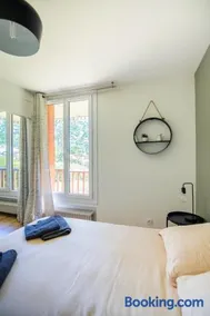36 m2 2-room apartment, parking, fiber internet, near metro, Literie Bultex - Image 2