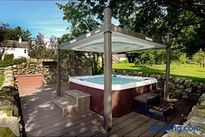 Craigadam Lodge with Hot tub - Image 1