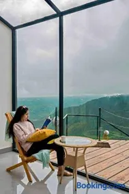 SaffronStays Glasshouse Celeste, Ranikhet - luxurious glass villa with breathtaking views - Image 3