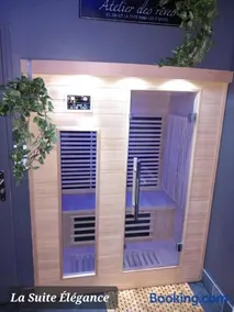 Chambre avec spa, piscine et sauna privatif - Image 2