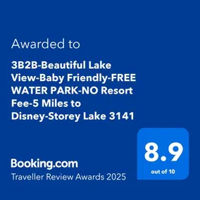 3B2B-Beautiful Lake View-Baby Friendly-FREE WATER PARK!NO Resort Fee-5 Miles to Disney-Storey Lake 3141 - Image 2