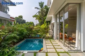La Masillia by The Blue Kite - 2 BHK with Private Pool, 15 mins from Morjim Beach, Wifi, Peaceful location, Kitchen, Security, Patio - Image 2