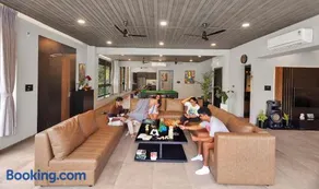 SaffronStays Earl Grey - 3BR pet-friendly pool villa with theatre, pool table, BBQ & glass balconies for open views - Image 3