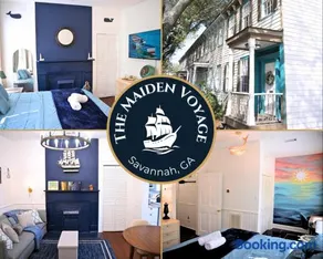 The Maiden Voyage - Themed Getaway, Steps to Forsyth, King Bed, Grill, Games, Picnic Basket - Image 1